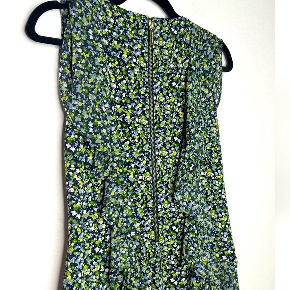 Michael Kors Women’s Small Floral Print Tiered Ruffle Dress Boho Flowy sundress - Picture 6 of 8